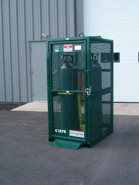 C-12-FE 12 bottle gas cylinder cage