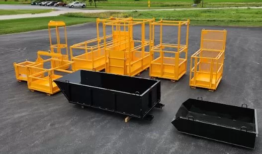 Custom Cage Crane - Forklift Baskets | Lakeshore Industrial
