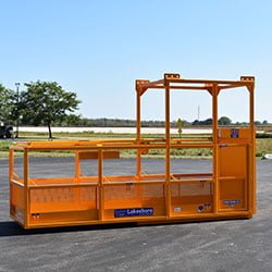 CL-412 Cantilever man basket. Lakeshore industrial cantilever work platform