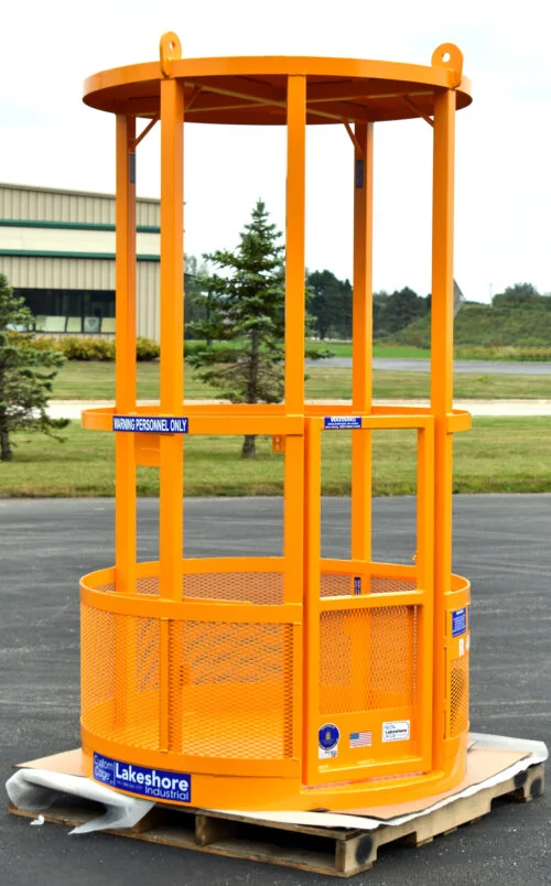 R-44 round man basket for crane sold by Lakeshore Industrial