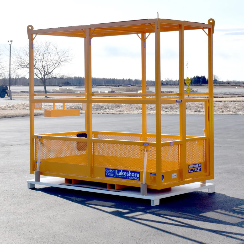 OSHA Man Basket for crane requirements