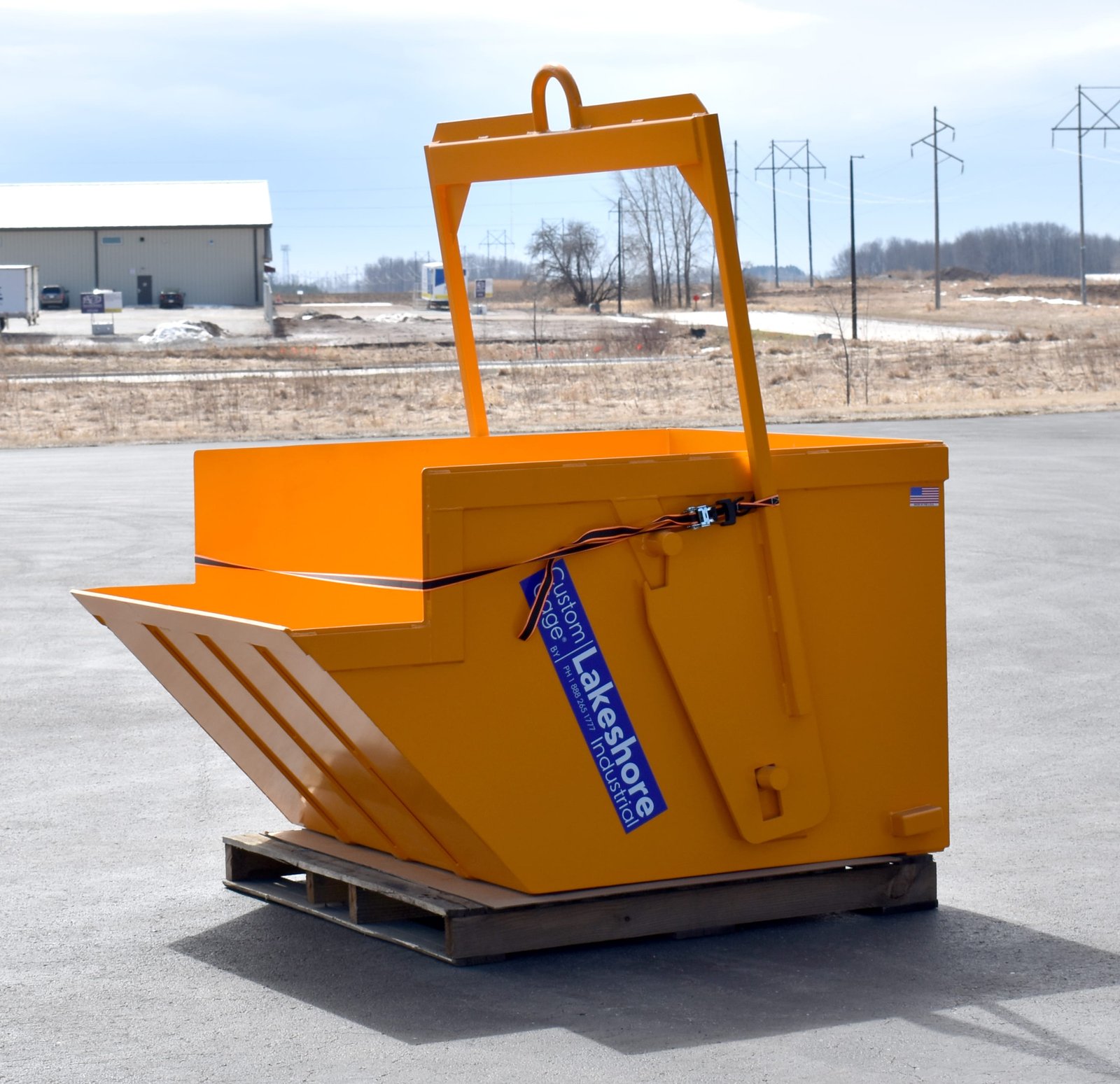 SD-4000 crane self dumping hopper