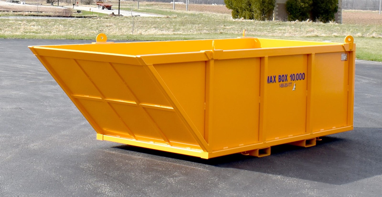 MB-10,000 Dump box. 10,000 lbs. capacity
