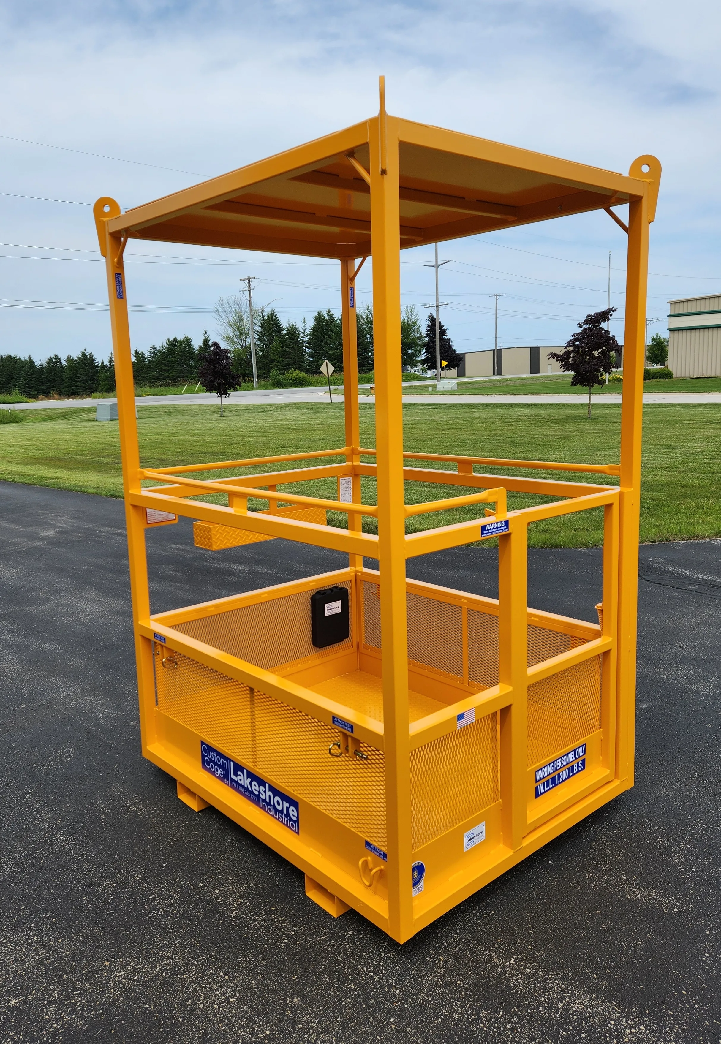 M-455 4 man personnel lift basket