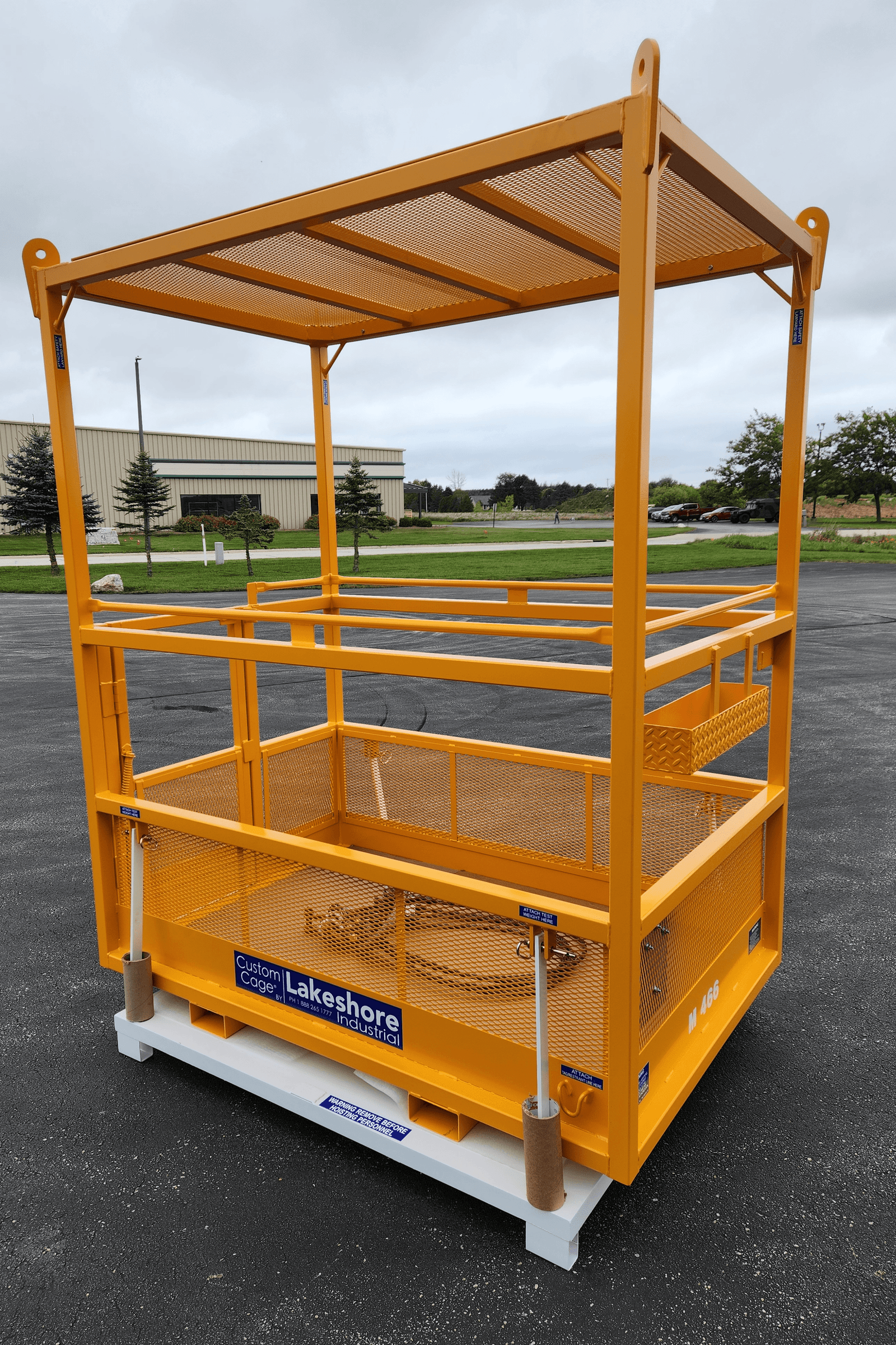 M-466 4' X 6' Crane man basket