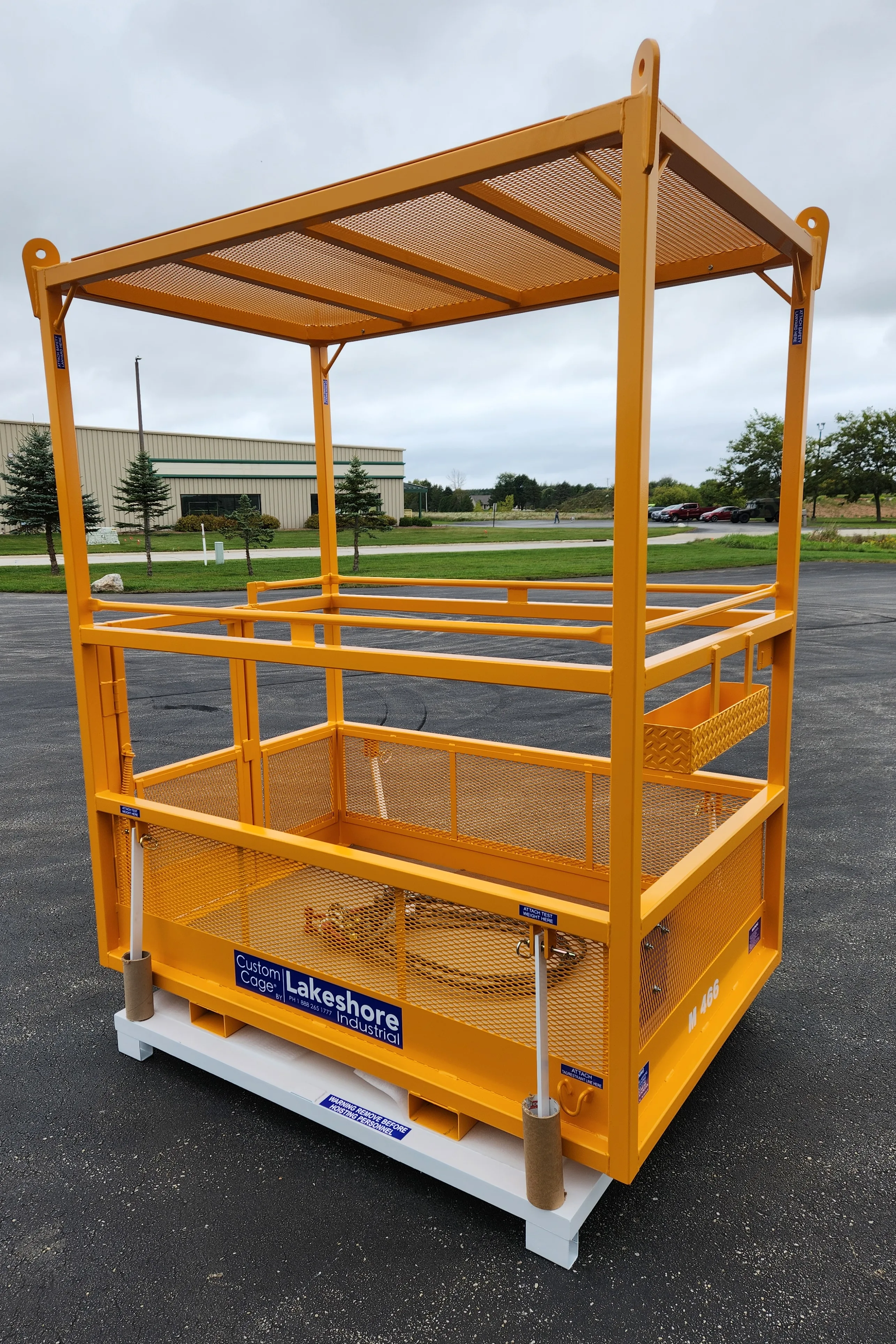 M-466 4' X 6' Crane man basket