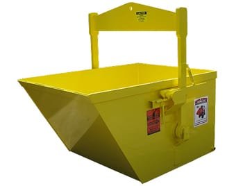Crane Hoppers on Industrial Job Sites