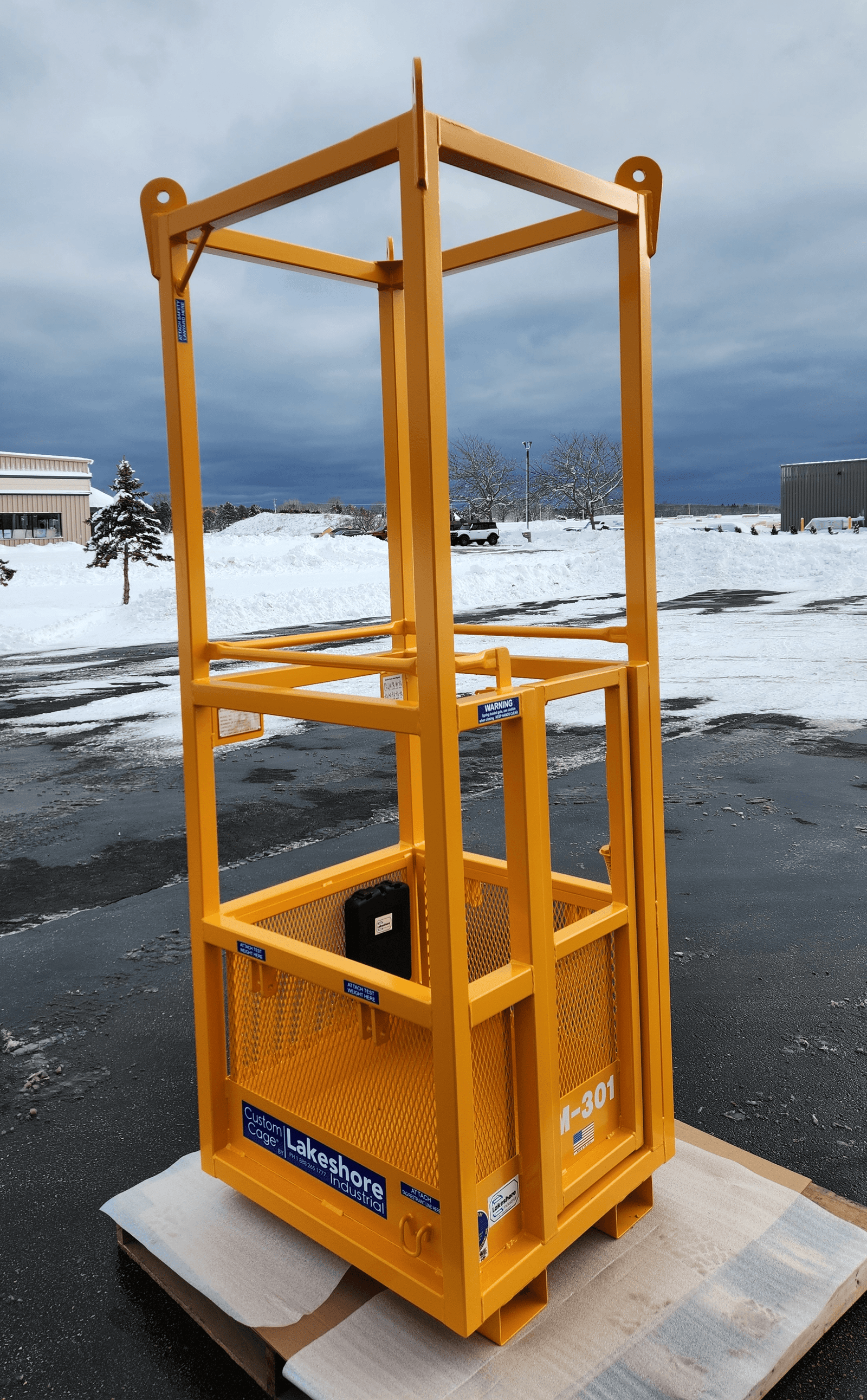 M-301 single person man basket for crane
