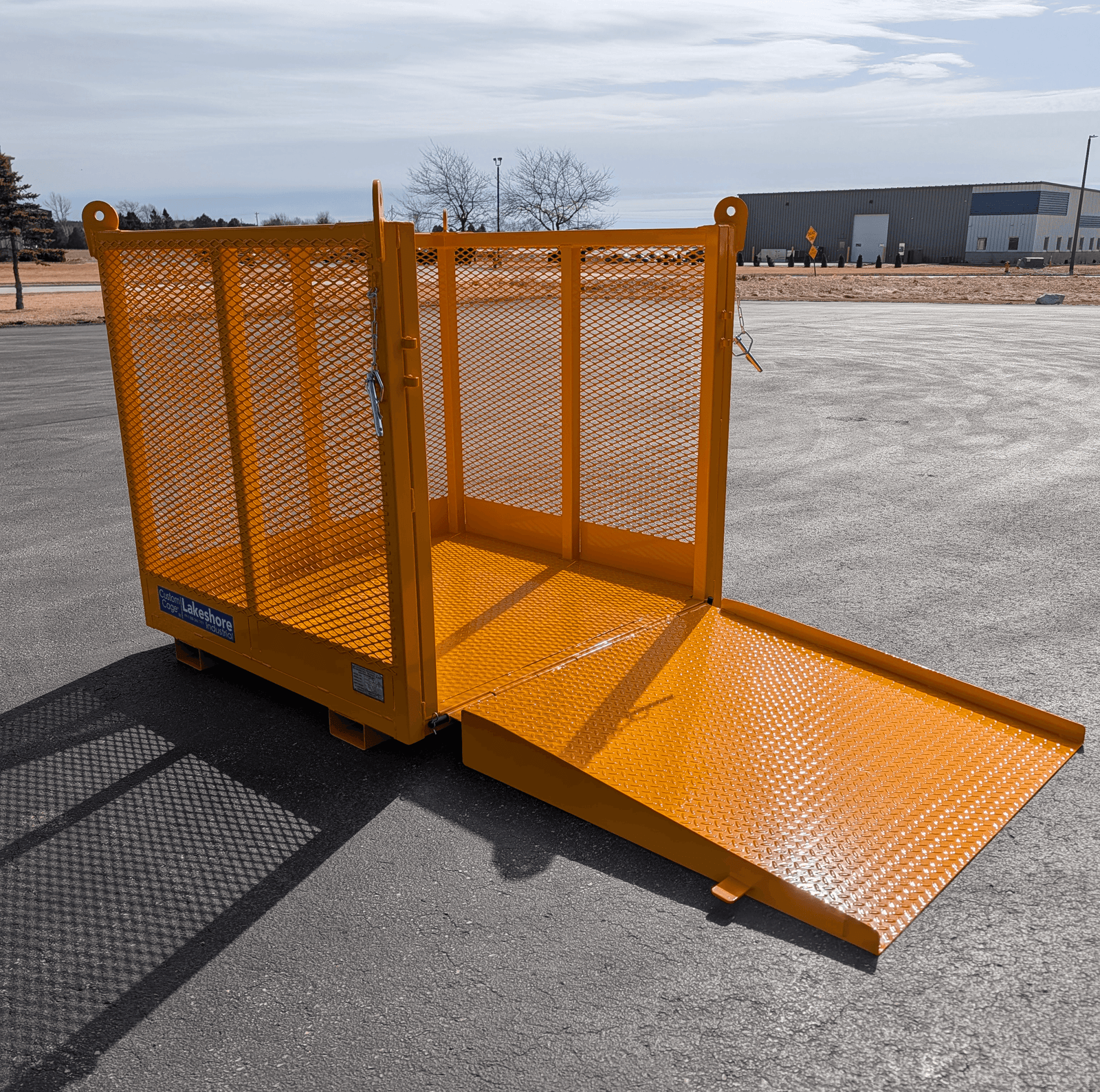 M-52 Pallet cage. A material basket for lifting pallets