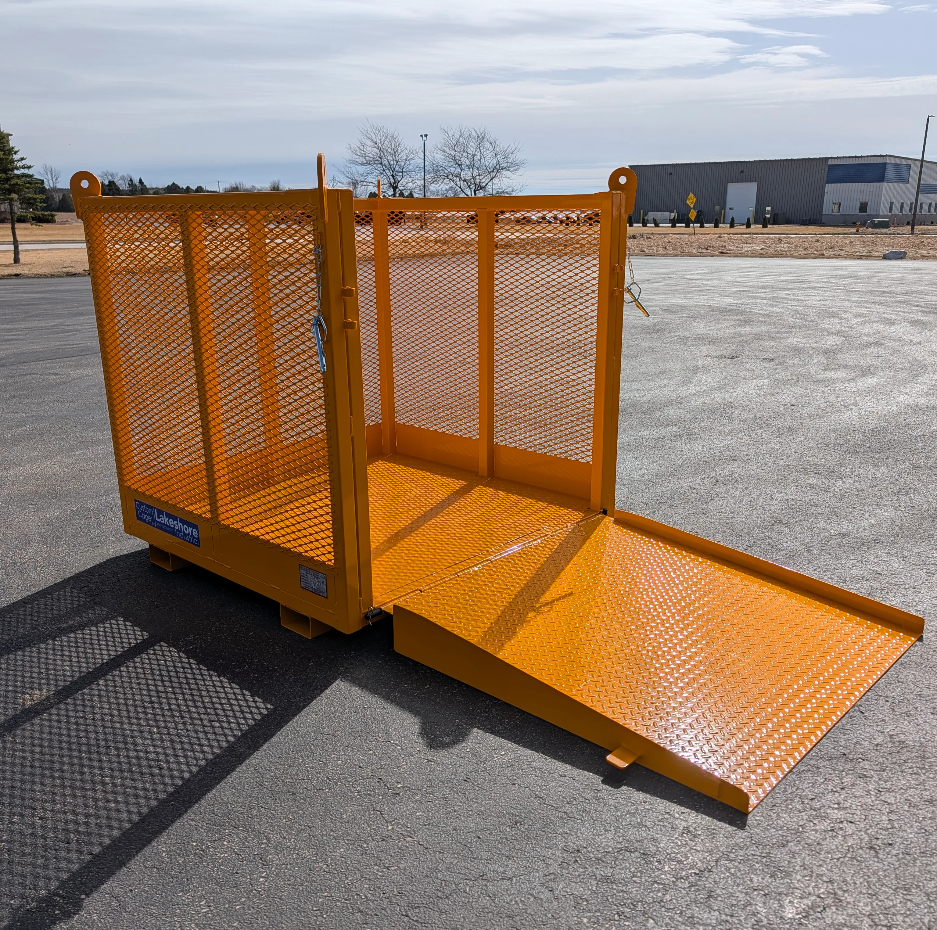 M-52 Pallet cage. A material basket for lifting pallets