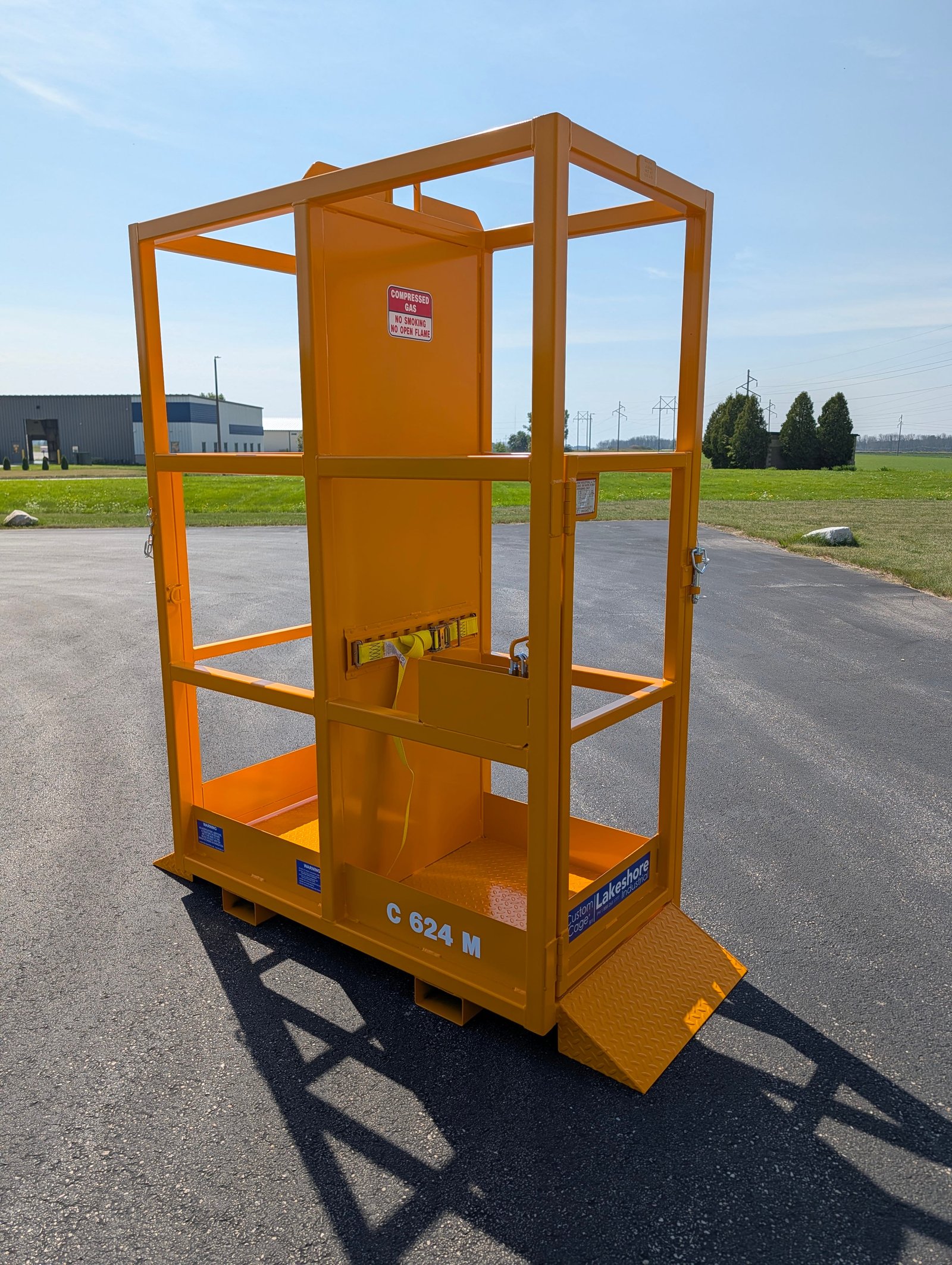 c-624m gas bottle lifting cage